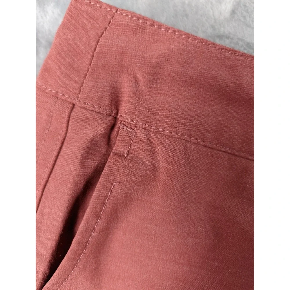 Faherty All Day Shorts Men 36 Red Pink Drawstring Stretch 9